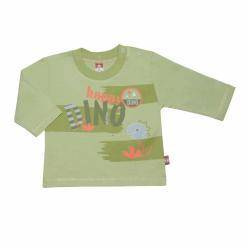 Bluzka w kolorze jasnej oliwki Dino