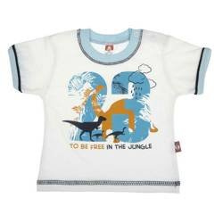 Koszulka ecru Jungle