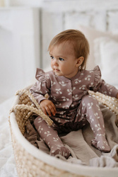 PAJACYK Z FALBANKAMI W WISIENKI CHERRY