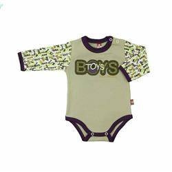 Body długi rękaw w kolorze cappucino Boys Toys