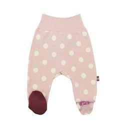 Półśpiochy w kolorze pelargonii w grochy