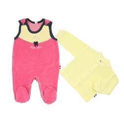 Śpioch różowy + żółty kaftan