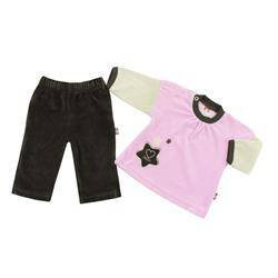 Dres różowa bluza + spodnie