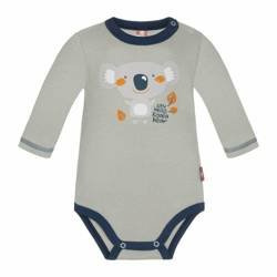 Body długi rękaw szare Say Hello Koala Bear