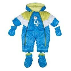 Kombinezon niebieski zimowy
