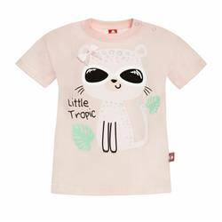 Koszulka różowa z Panterą