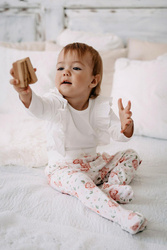 KOSZULKA Z FALBANKAMI DLA DZIEWCZYNKI CHERRY