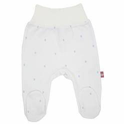 Półśpiochy białe w niebieskie wzory