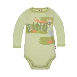 Body długi rękaw oliwkowe Happy Dino