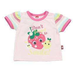 Koszulka różowa z krótkim rękawem