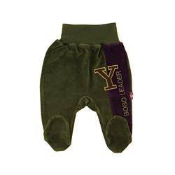 Półśpiochy ciemnooliwkowe z napisem Bobo Leader