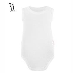 Body na ramiączka białe 3szt.