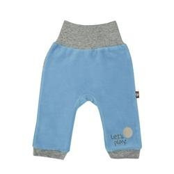 Półśpiochy turkusowe z napisem bez stopek